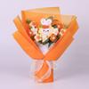 Hand-Knitted Rose Yarn Bouquet - Perfect Birthday or Festival Gift for Friends and Teachers