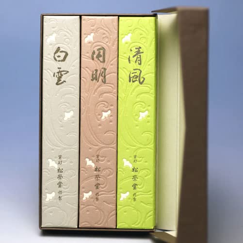 Shoeido Kyosen rökelse Kokoroka 3 sorter