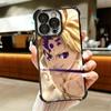 Seven D-Deadlys Sins Meliodas Phone Case For iPhone 15 16 17 Air 14 Pro Max 16E Plus 13 12 Mini Plating Anti-Fall Fundas