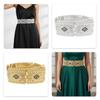 Stylish Lightweight Moroccan Waistband For Business Event And Travel Metal Waist Cincher With Size Customization