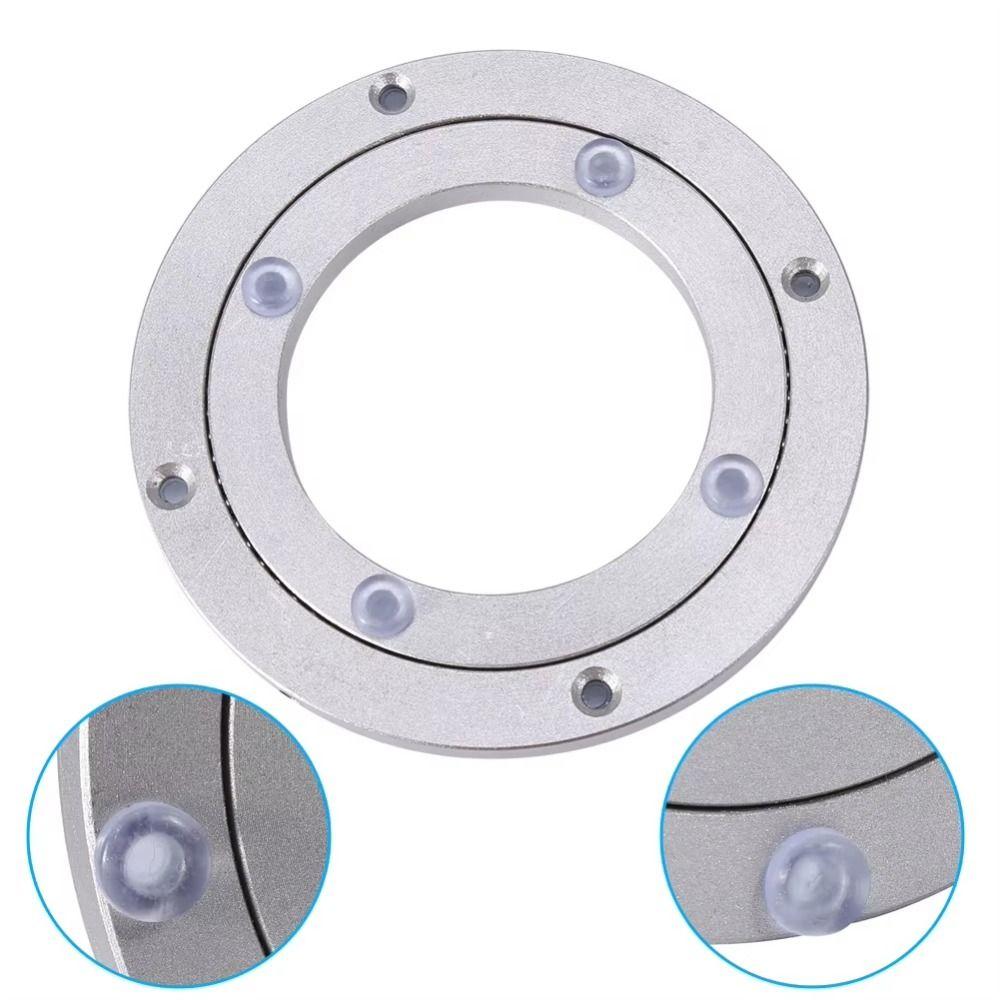 Quiet Aluminum Table Turntable Rust Resistant DIY Rotating Platform  Kitchen