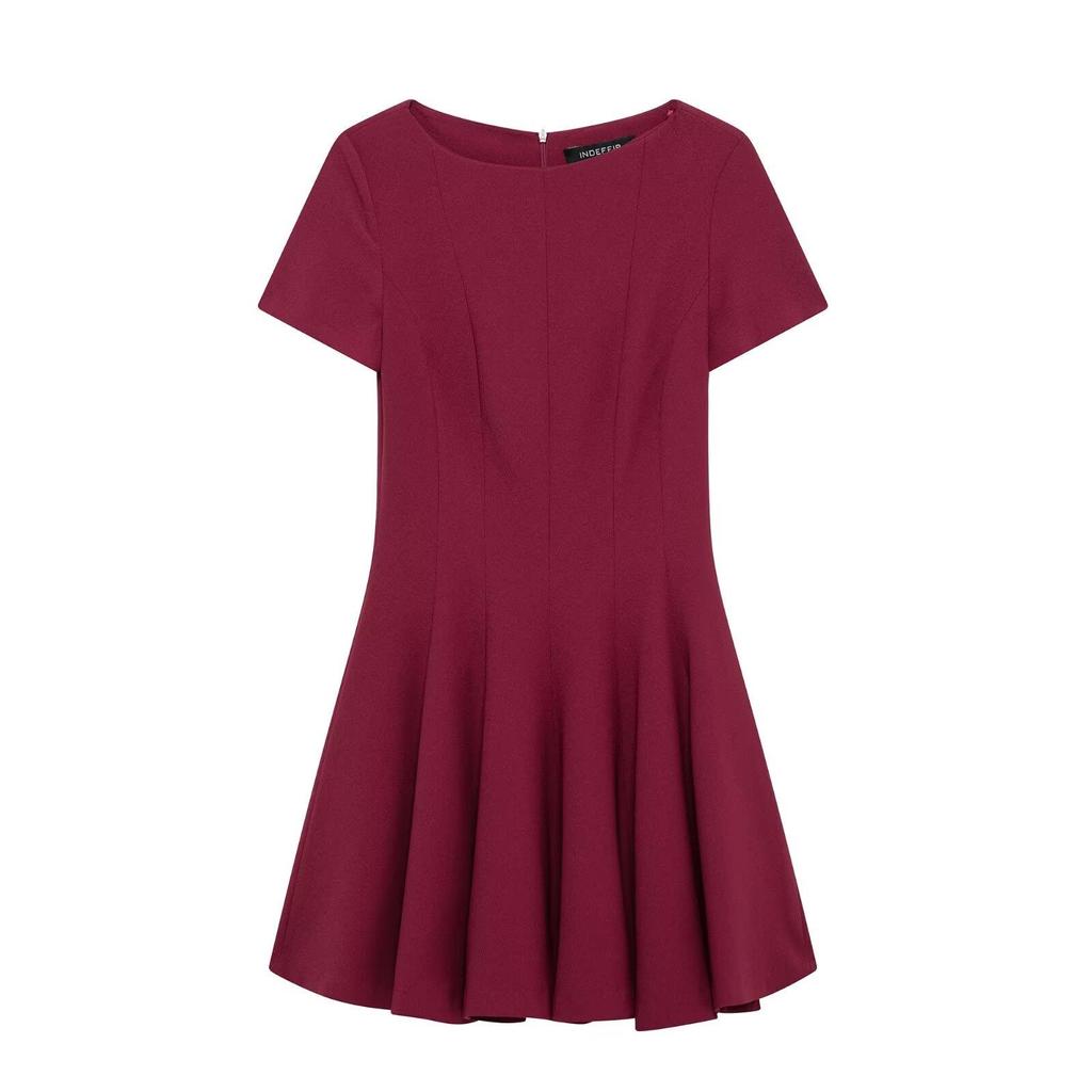 TAOP&ZA Damen Elegantes Mini-Kleid mit Rüschensaum - Frühjahrskollektion