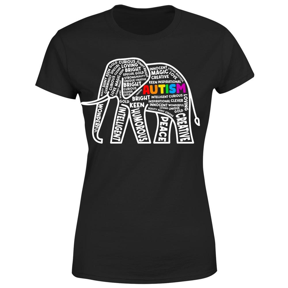 Personalised WORLD AUTISM AWARENESS DAY Autistic Womens T Shirt tee top Gift