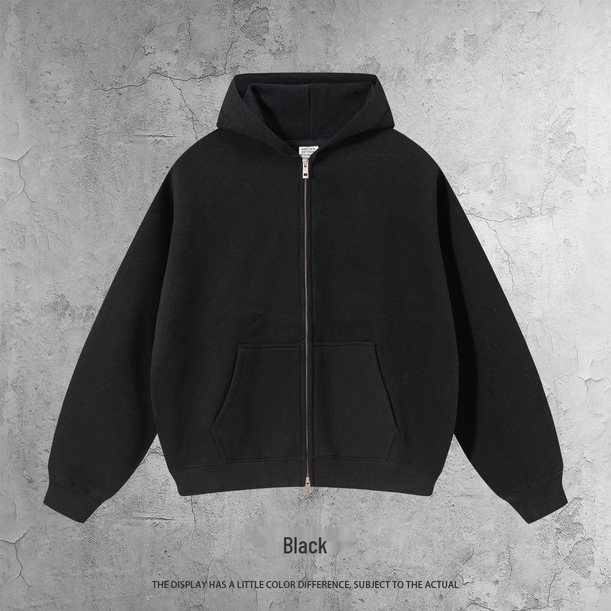 

ARB Apparel | Unisex Heavyweight Fleece Zip Hoodie - Autumn/Winter Trendy Loose Fit XL