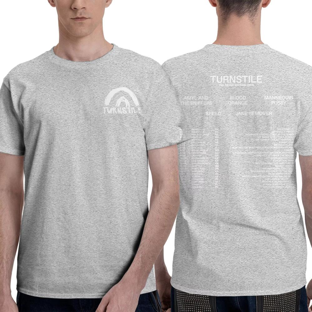 Summer Turnstile Never Enough Album 2026 Bedruckte T-Shirts Accessoires Herren Damen Baumwolle Lustige T-Shirts Übergroße Kurzarm Tops
