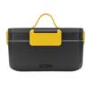 Electric Lunch Box 3L Double Layer SUS304 Liner Dishwasher Safe Portable Food Warmer for Home Car Office Travel Cooking