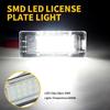 For Renault Espace Laguna Scenic Fluence Dacia Duster 2010-2017 Logan 12-21 Number Lamps Error Free LED License Plate Lights