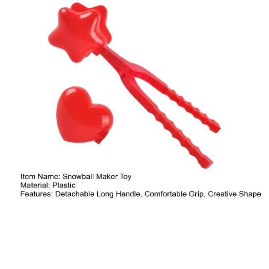 Ubuy Snowball Maker Kit Snowball Maker Toy With Detachable Long