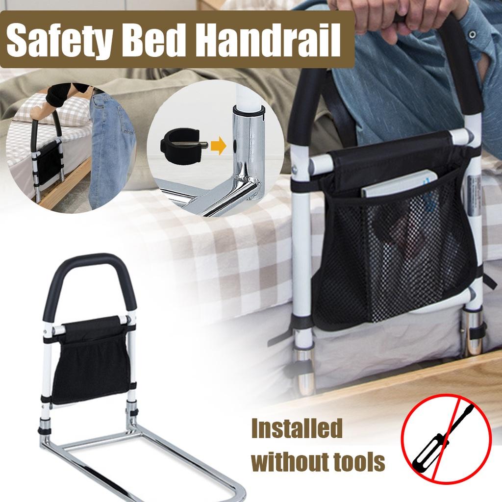 Bed Rail Handle Railing Secure Assist Adult Elderly Safety Aid Handrail Bedroom 20.7Inches