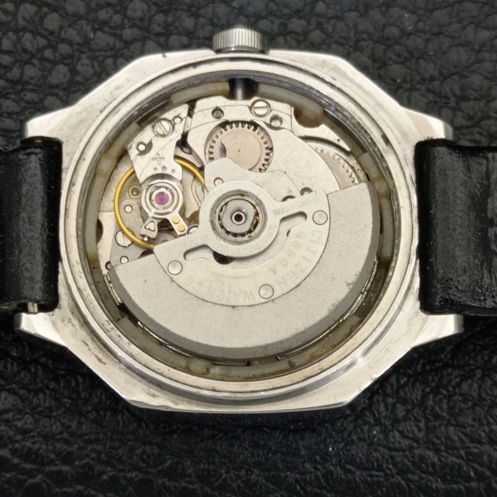 AUTOMATIC VINTAGE CITIZEN 6650A JAPAN WOMENS ORIGINAL DIAL WATCH a700355-5
