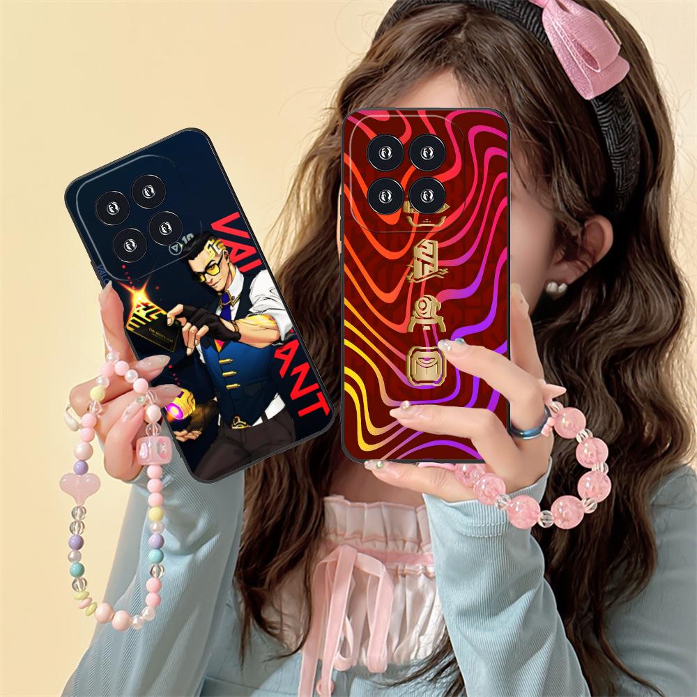 Valorant Chamber Mobile Phone Case for Xiaomi 15 14 13 12 Mi 11 T Ultra Lite Pro S X 5G Colour Protective Pretty Luxury Cover