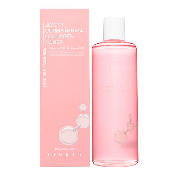 

тонер для лица Корея с коллагеном JIGOTT Ultimate Real Collagen Toner 300мл