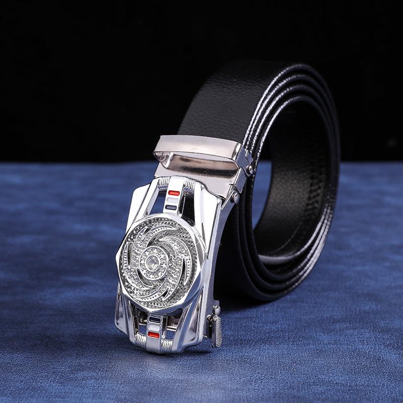 Automatic Buckle Belt Shoes And Clothing Belt Sales