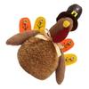 Handmade Thanksgiving Turkey Plush Doll Decoration Soft Stuffed Animal Toy For Fall Photography Autumn Harvest Festival Tabletop Decor