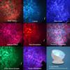 Ocean Wave Starry Sky Projector: Colorful Sleep Aid & Atmosphere Light with Speaker