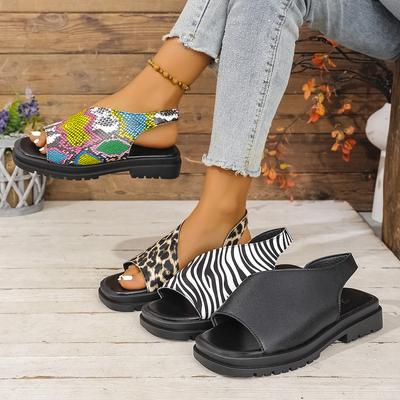 Fashion 2025 New Luxury Women Platform Sandals New Summer Versatile Slope Heel Elevated Women Shoes Trend Luxury Sandals Beach Shoes