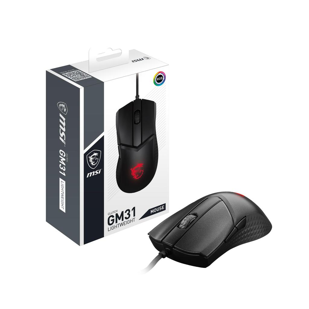 MSI Gaming Mouse Clutch GM31 Lightweight MS633