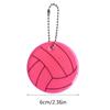 5Pcs Keychain Reflector Pendant Keyring Safety Reflector with Chain for Backpack