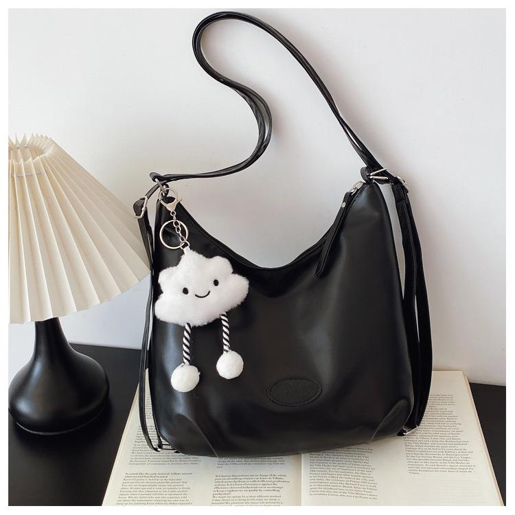 Korean Style Large Capacity Women's Tote Bag - 2024 Summer Trend, Versatile Chain Strap, Shoulder and Crossbody Option