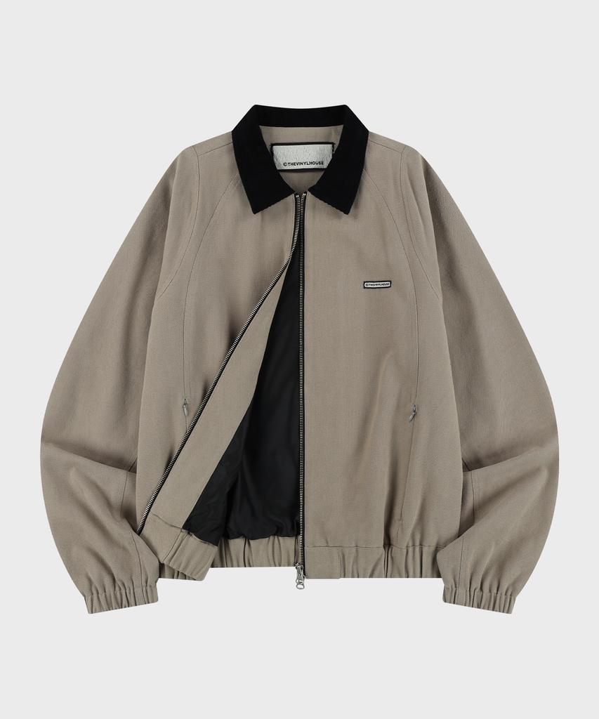 Thevinylhouse Blouson Jacket Sand