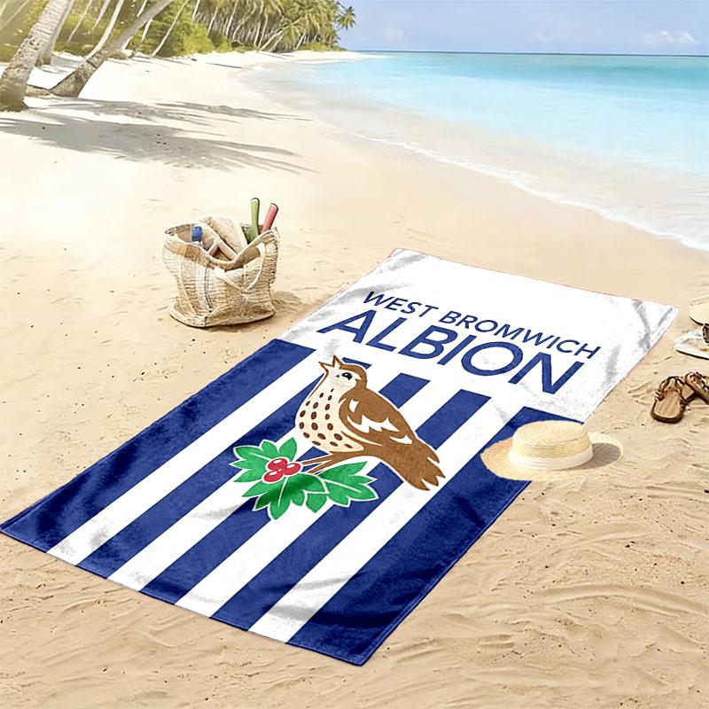 WestBrom Beach Towel, Large Soft Quick Dry Towel for Beach Camping Swimming