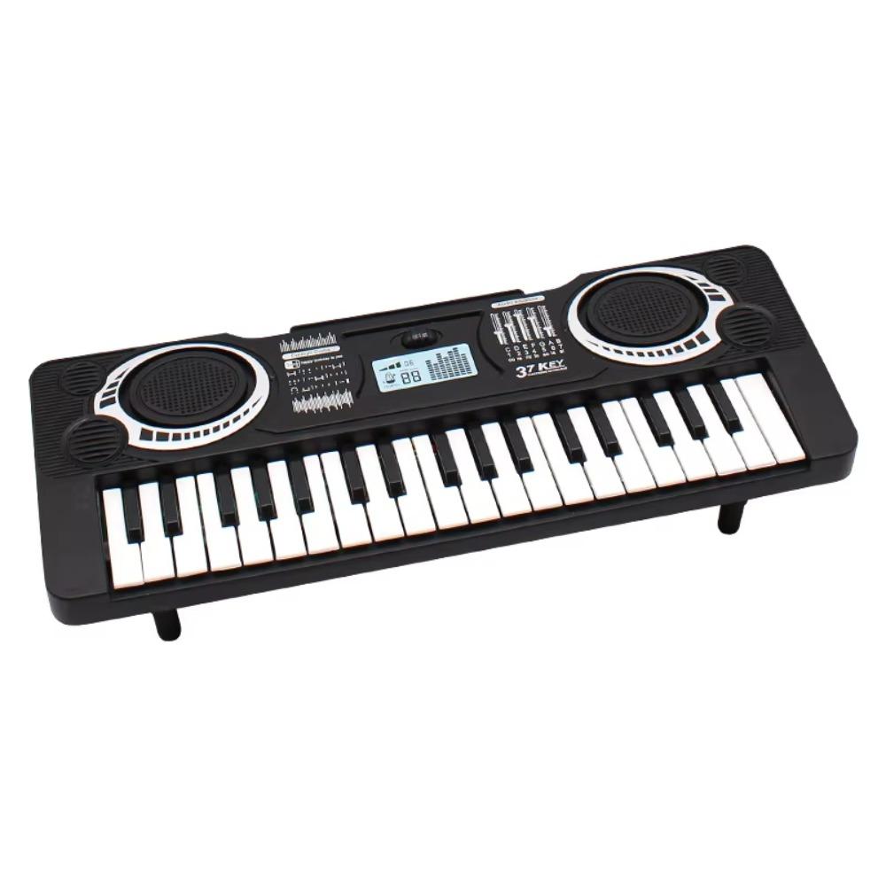37 Keys Pink Kids Electronic Piano Toy Learning Music Piano Keyboard Toy  Gift