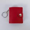 Mini 1-2 Inch Photo Album with Keychain and Stickers for Children's Memories