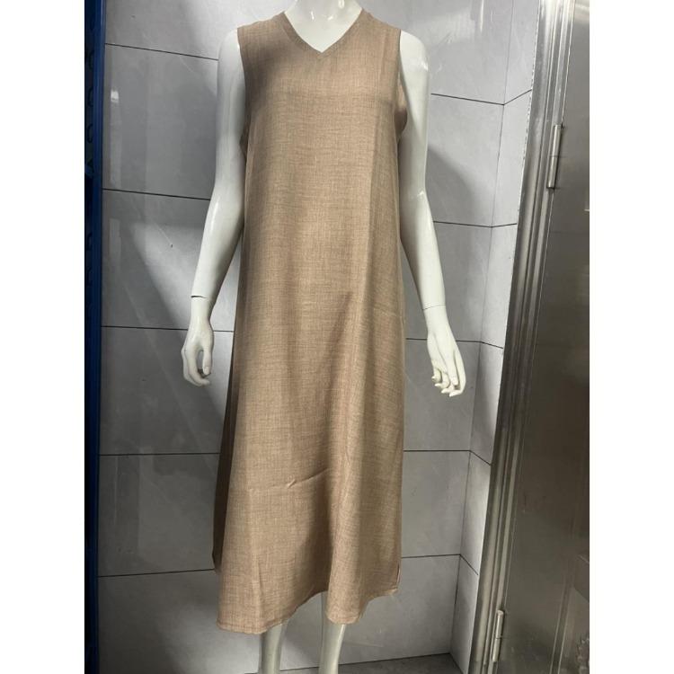 Large Size Women Summer Dress Cotton Linen New Color