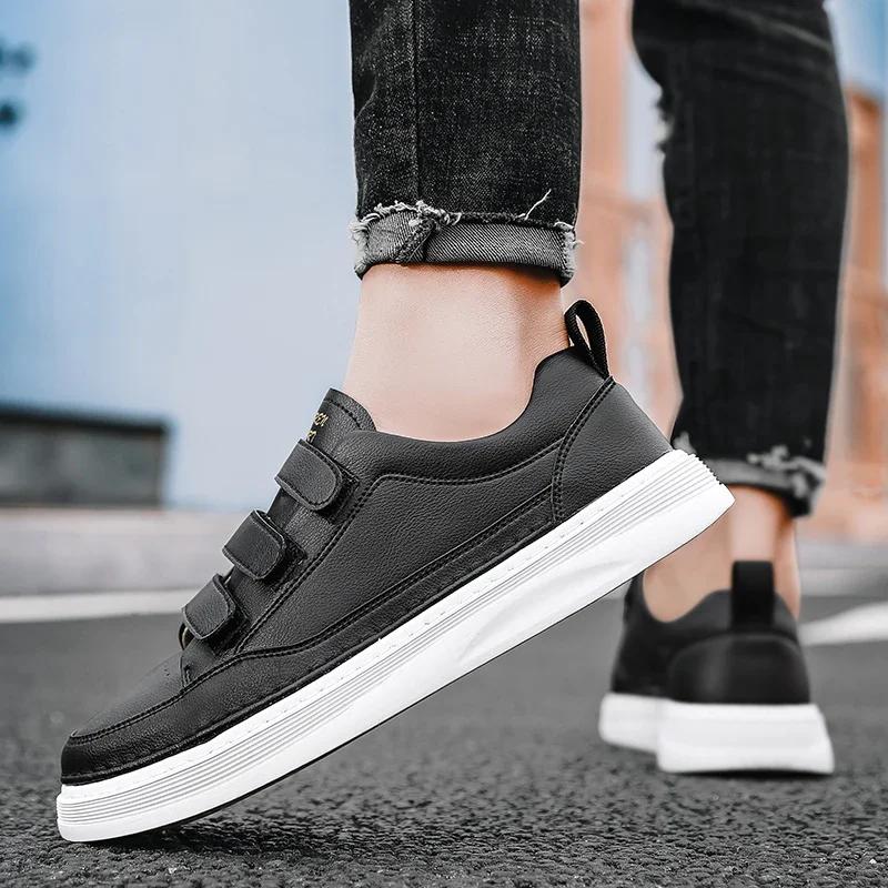 Fashion 2024 Leather Mens Casual Shoes New Outdoor Walking Shoes Designer Business Office Shoe for Men Skateboard Shoes Mocassin Hombre