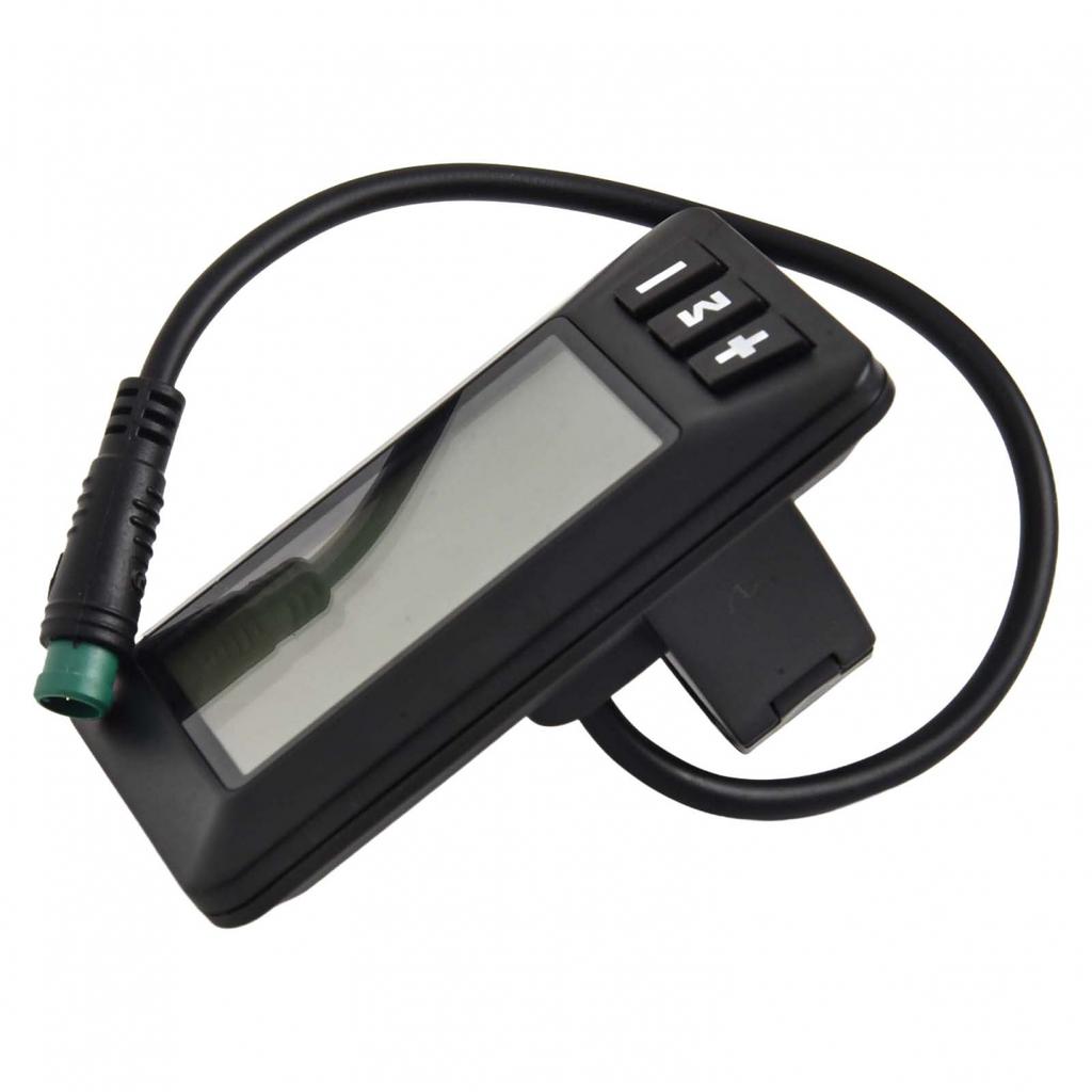 GD01 5-Pin LCD-Display für E-Bike mit Geschwindigkeitsanzeige und Kilometerzähler
