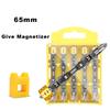10pcs 65mm/110mm Screwdriver Bit Set Double Head Magnetic Bits 1/4'' Hex Shank D1 Steel For Electric Screw Driver Cross Head