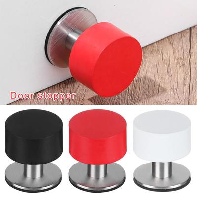 Self Adhesive Heavy Duty Non Punch Rubber Stopper Door Stopper Door Stop Rubber Floor Protector