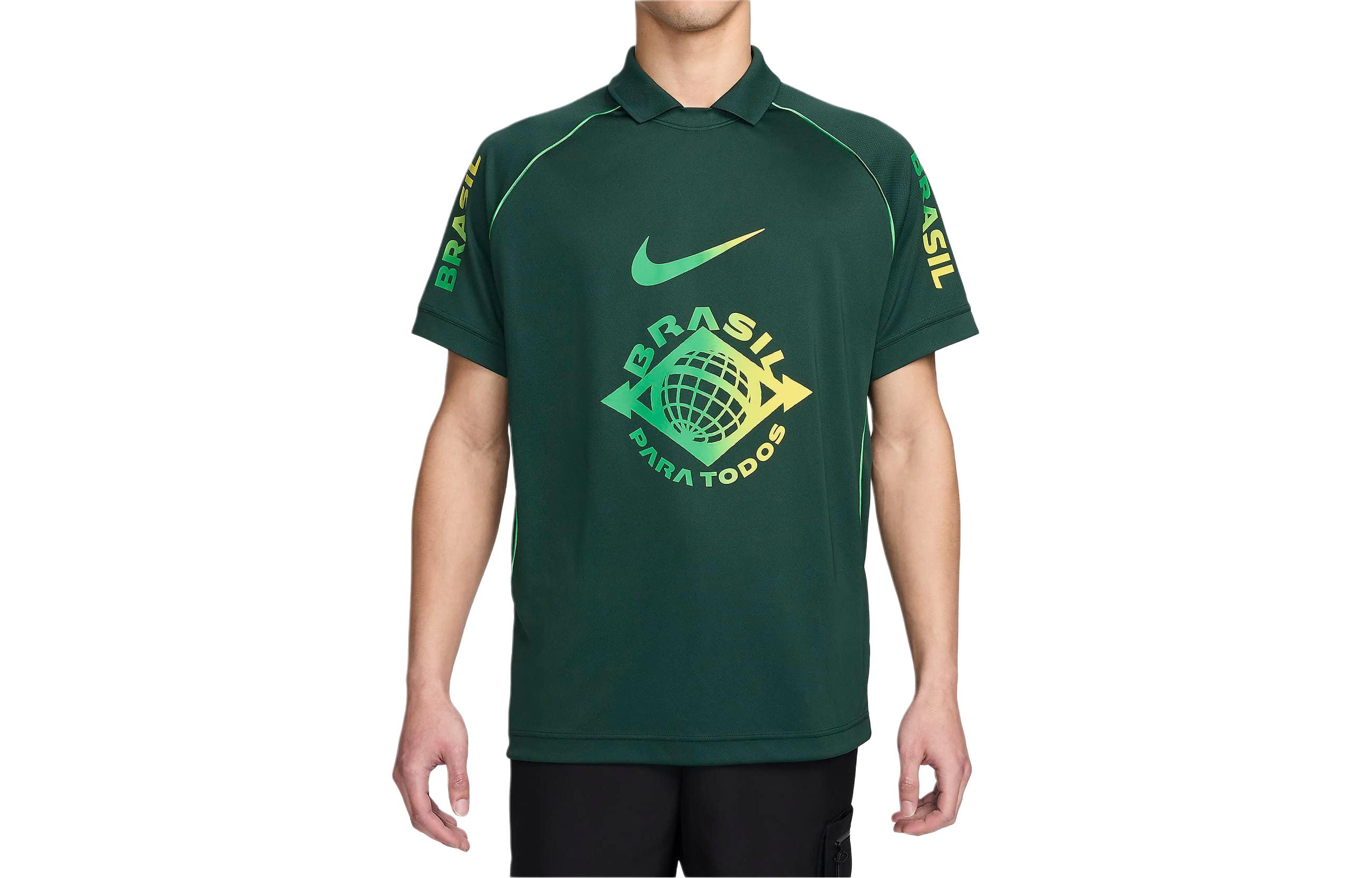 

Мужская футбольная футболка Nike Dri FIT Мужская профессиональная зеленая форма для футбола FZ2949-397 M