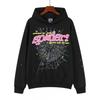 Unisex Oversized Hoodie With 3D Spider Web Print Streetwear Style Fall Casual Sweatshirt