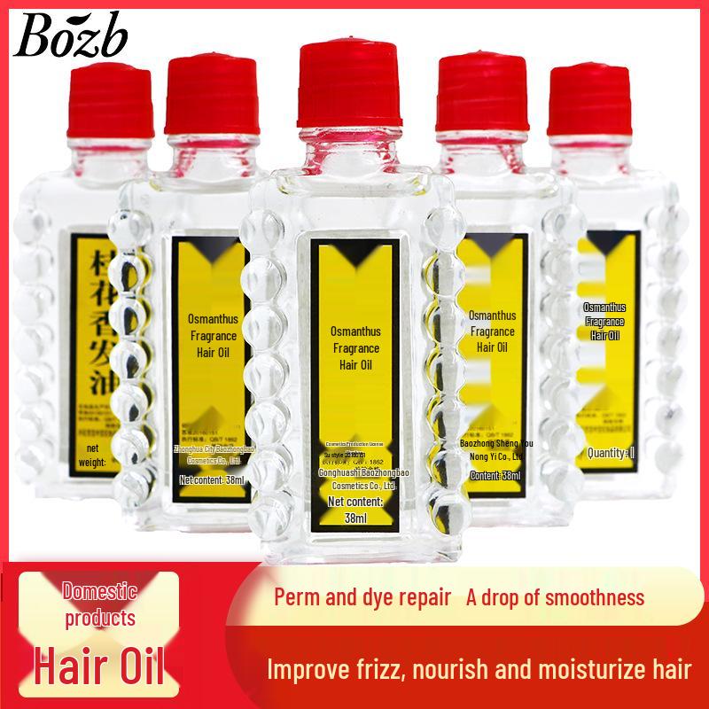 Osmanthus Scented Hair Styling Oil - Moisturizing & Nourishing Hair Care Baozhongbao