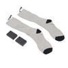 Electric Heated Socks Men Women Rechargeable 2 Sided Heating Washable Portable for Skiing Hiking Camping Uniform Size