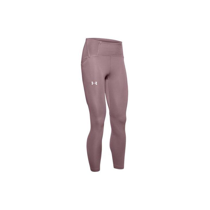 Under Armour Колготки женские Qualifier Speedpocket с перфорацией, фиолетовые 1350076-662 L