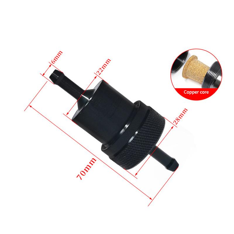 

Мотоциклетный масляный фильтр из алюминиевого сплава с медным сердечником подходит для бензинового топливного фильтра