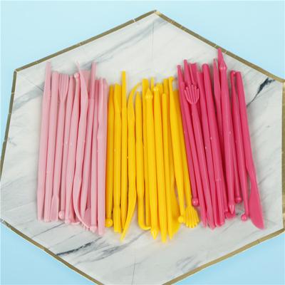 Cake Carved 14Pcs Fondant Cake Sugar Flower Sculpture Group Shaping Baking Tool
