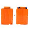 Soft   Clip Plastic Cartridge Magazine Toy   (5   Transparent Orange)