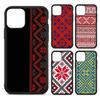 U-Ukraine Ornament Pattern Phone Case Silicone PC+TPU For For IPhone 11 12 13 14 15 16 Plus Pro Max Cover