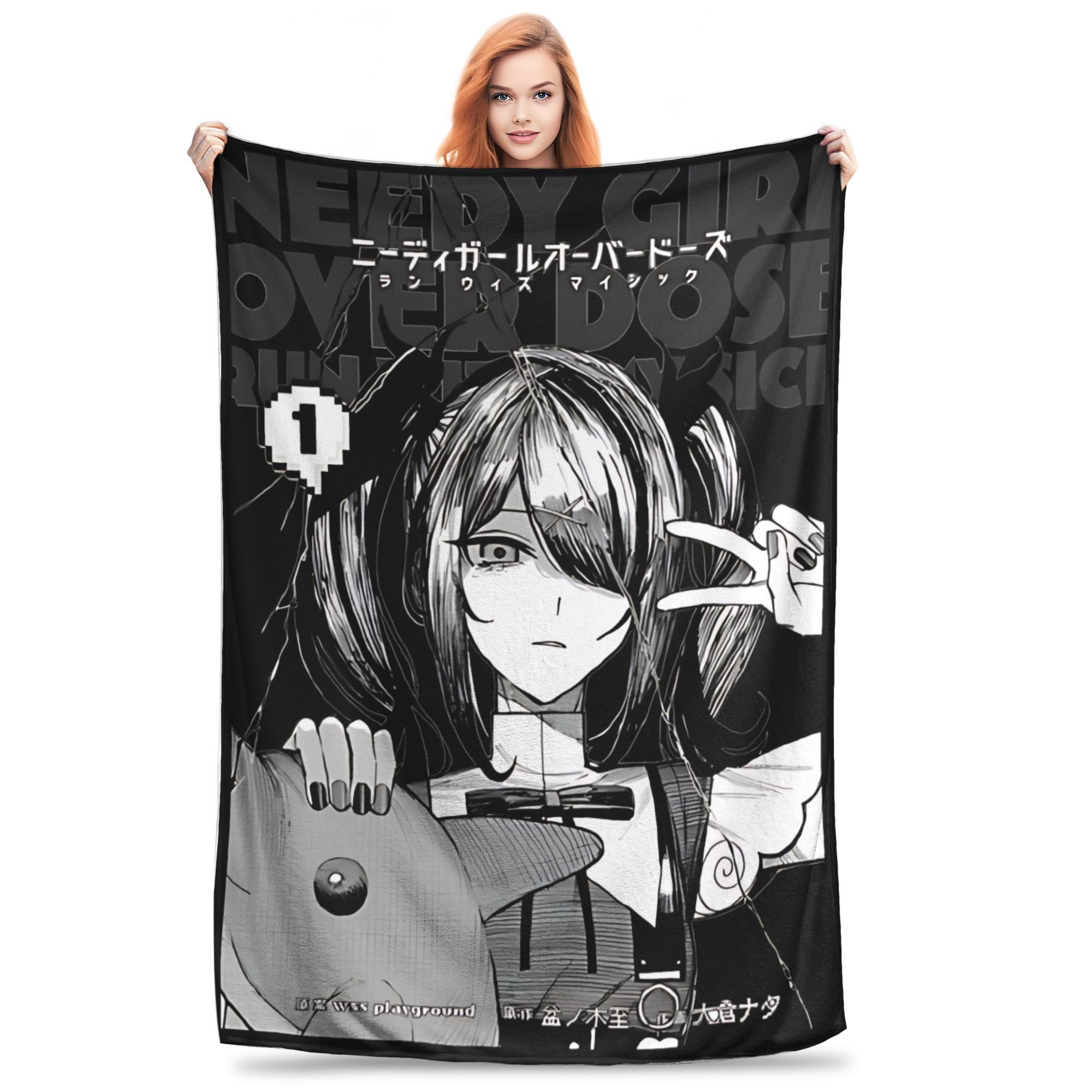 

Needy Streamer Overload Blanket Ultra-Soft Flannel Healing Gifts Throw Blanket Bedspreads 130x150cm