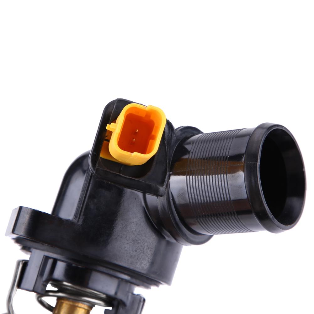 Engine Coolant Thermostat with Housing for Peugeot 206 207 SW 1007 Bipper Tepee 1336Z2