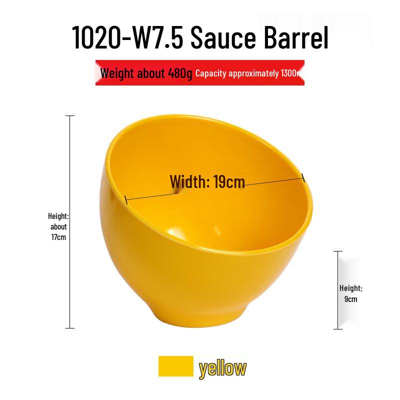 Jingbaodi Melamine Hot Pot Sauce & Vegetable Bowls