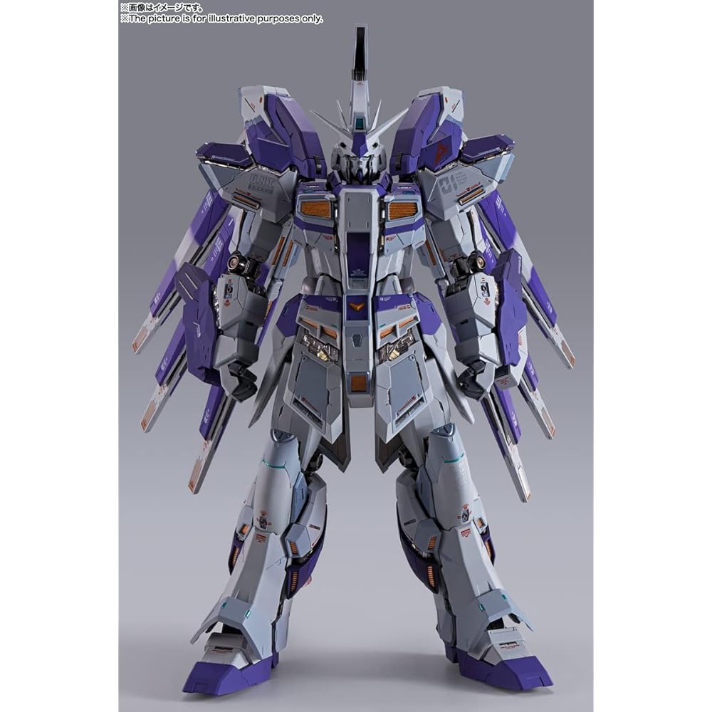 TAMASHII NATIONS Metal Build Mobile Suit Gundam Hi-Nu Gundam Figure 205mm ABS PVC Diecast Painted Action Figure