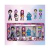 (6 peças Mix B)Conjunto de 6 bonecos K-POP Caçadores de Demônios, figuras de ação Saja, brinquedo para meninos, Rumi, Mira e Zoey, presente de aniversário para fãs.