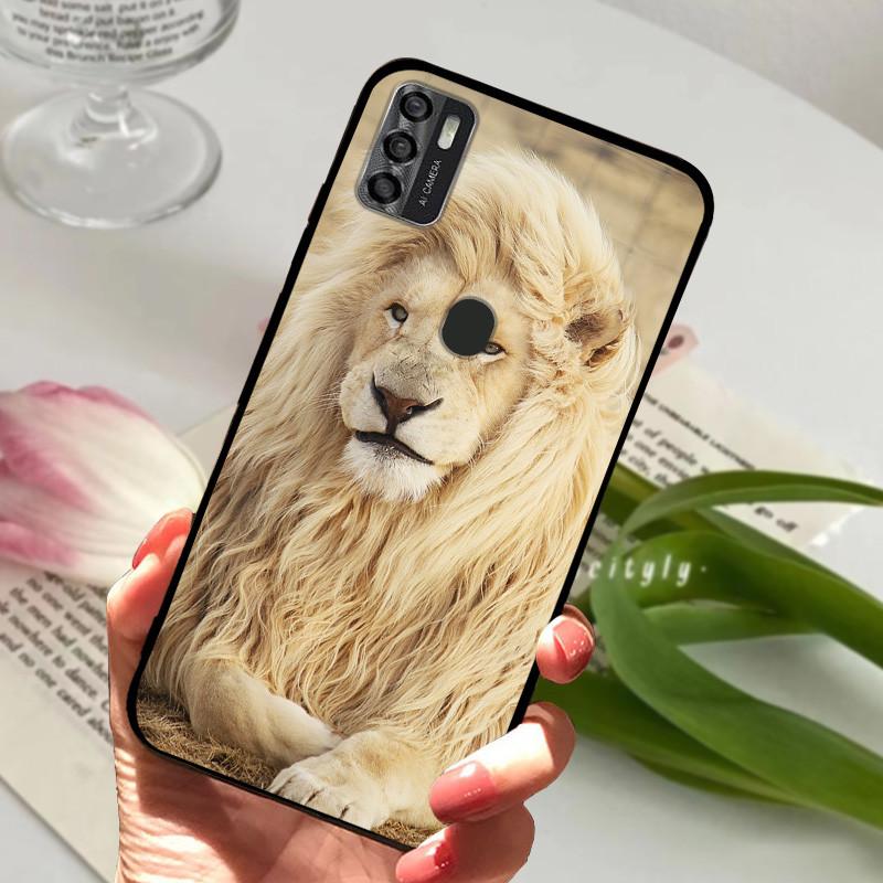 For ZTE Blade A7s 2020 Case 6.5'' Cool Painted Cover Soft Silicone Phone Case For ZTE Blade A7s 2020 A7020 Cover Back Coque Capa
