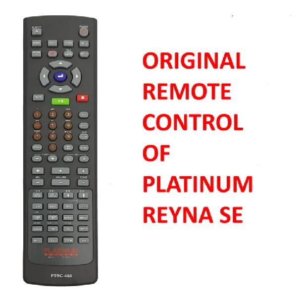 Platinum PTRC-460 Remote Control Of Platinum Reyna SE Karaoke Player