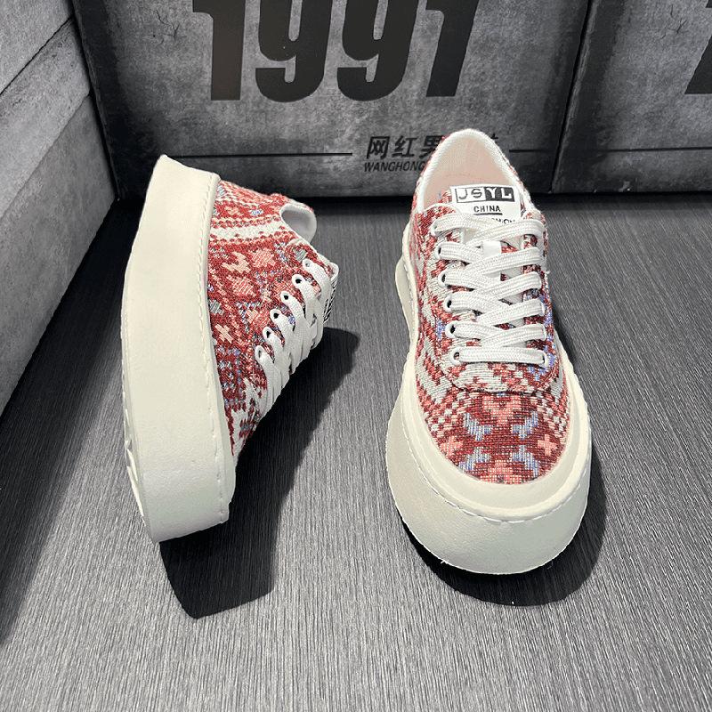22 Classic Canvas Shoes High Quality Embroidered Cloth Authentic New Chinese High-end Light and Thin Sports Shoes