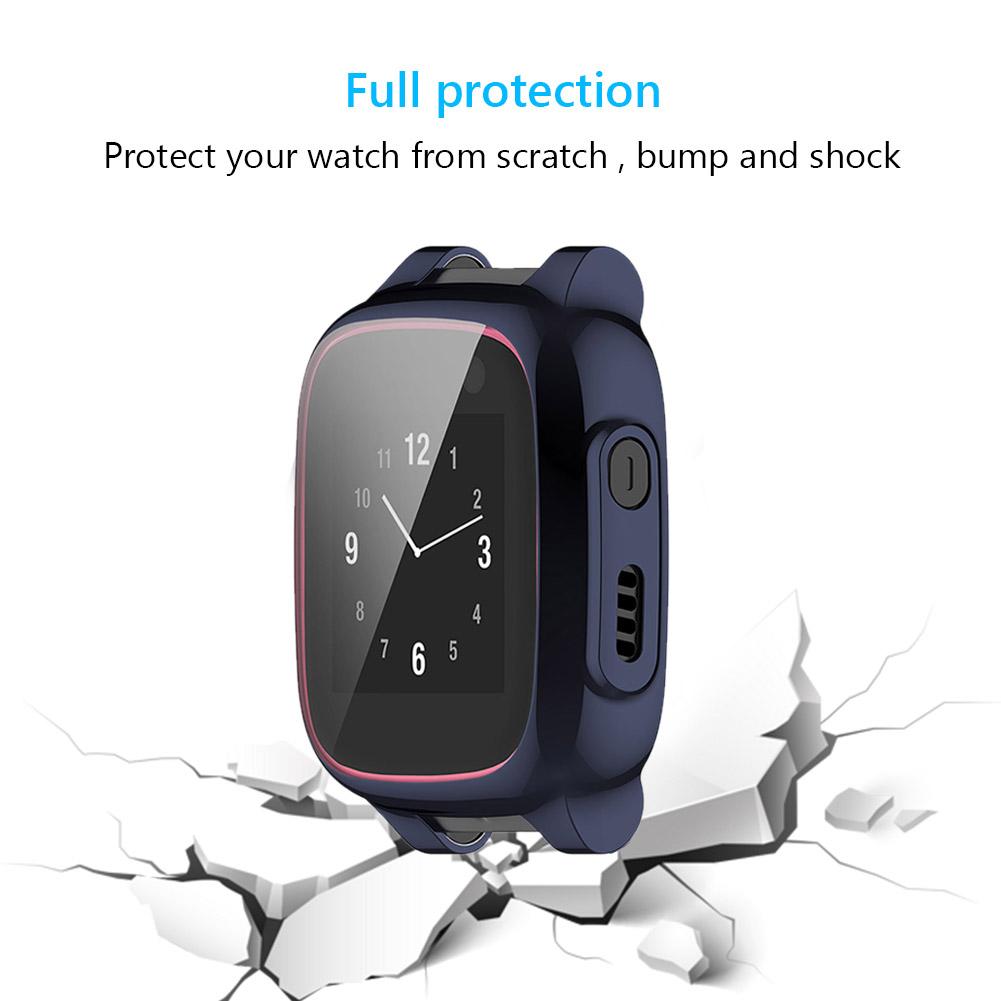 All-inclusive Protection Shell Bumper Cover Anti-scratch Smart Accessories for Xplora X5 Play Smart Watch Cover Case